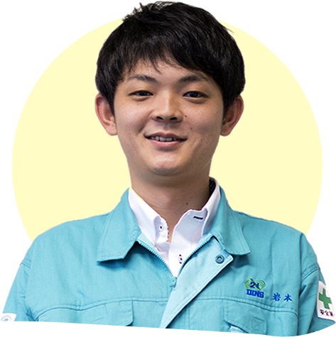 岩本 光,事業部フロントサービスセンター(⻄宮駐在)